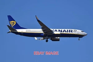 PHOTO AEROPLANE BOEING 737-8AS 9H-QCA MALTA AIR (RYANAIR LIVERY) C/N 44724 L/N - Picture 1 of 1
