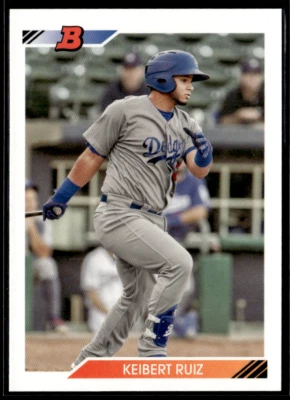 2020 Bowman Heritage #BHP143 Keibert Ruiz Dodgers - Image 1 of 2