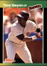1989 (PADRES) Donruss Baseball's Best #42 Tony Gwynn