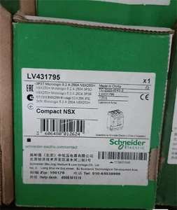   LV431795   3P3T MICROLOGIC 5.2A 250A NSX250H NEW IN BOX DHL/UPS - Picture 1 of 4