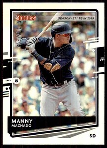 2020 Donruss Season Stat Line Manny Machado/271 /271 #185