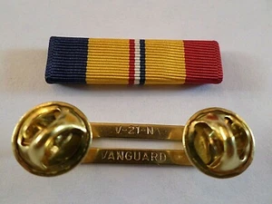 COAST GUARD COMBAT ACTION RIBBON WITH BRASS RIBBON HOLDER VETERAN - Picture 1 of 4