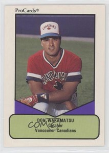 1990 ProCards AAA Future Stars Don Wakamatsu #169