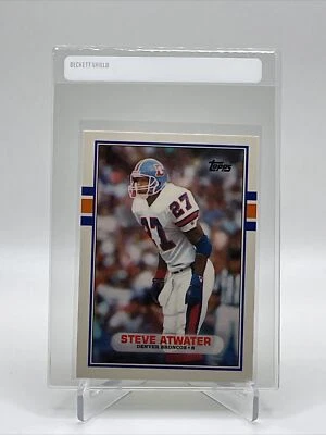 1989 Topps Traded Steve Atwater Rookie Football Card #52T NM-Mint FREE SHIPPING - Image 1 of 3