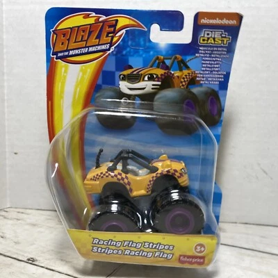 Racing Flag Stripes Blaze and the Monster Machine Die-Cast NUEVO Foto 1 de 4