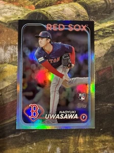 2024 Topps Update Foil #US268 Naoyuki Uwasawa RC Boston Red Sox - Picture 1 of 2