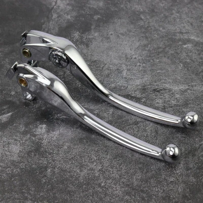 Chrome Brake Clutch Levers For Honda CBR1000RR CBR 1000 RR 2004-2007 2005 2006 — 第 1/4 张图片