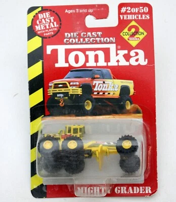 Tonka Mighty Grader Die Cast 2000 MOC Mint 1/64 Maisto - Image 1 of 3