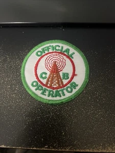 Toppa operatore CB ufficiale vintage - Nuova - Foto 1 di 1