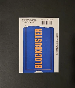 Envío gratuito el mismo día clásico BLOCKBUSTER VIDEO VHS estuche imán de 2,5 x 3,5 pulgadas - Imagen 1 de 1