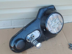 Harley Shovelhead Outer Primary Cover 60506-77 FX OEM!! Eagle Medallion Derby - Picture 1 of 5