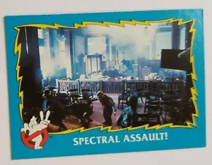 1989 Topps Ghostbusters II Movie Trading Card #23 Spectral Assault! - Picture 1 of 2