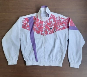 Chaqueta cortavientos vintage años 80 90 YONEX BADMINTON TENNIS hecha en Japón talla M - Imagen 1 de 13
