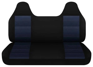 Truck seat covers fits 1999-2004 FORD F150 FRONT BENCH WITH MOLDED Headrest - Bild 1 von 8