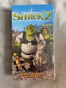New Sealed Shrek 2 DreamWorks vhs 2004 Mike Myers, Eddie Murphy