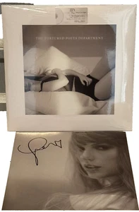 Taylor Swift Signed The Tortured Poets Department Vinyl Manuscript Full Heart - Picture 1 of 1