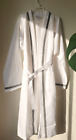 Peacock Alley White Pique Robe 100% Cotton Size XL