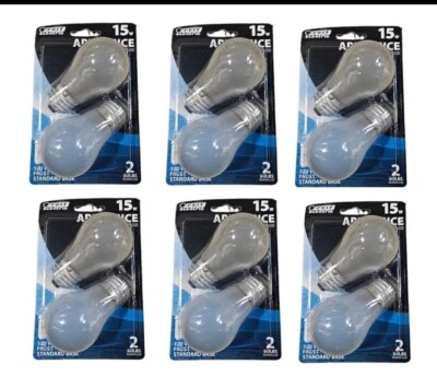 Feit Electric BP15A15 Fan Bulb & Appliance - Frosted Case Of 36 2 Pk Bulbs - Image 1 of 3