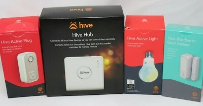 Hive Smart Hive Hub BRAND NEW SEALED/  plug & light & window/door sensor  NEW! - Image 1 of 4