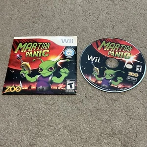 Martian Panic With Sleeve for Nintendo Wii Tested - Picture 1 of 5