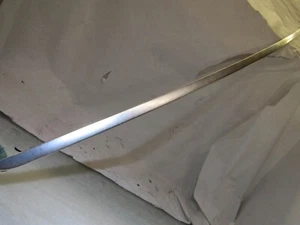 Audi A6 C5 saloon boot lid lower chrome trim strip lip trim - Picture 1 of 7