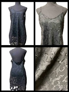 Vintage 80s California Miss M Sheer Dress Sexy Sissy Teddy Lingerie Slip Pin Up - Picture 1 of 7