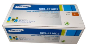 Genuine Samsung SCX-4216D3 Black Toner Cartridge New Price Inc VAT - Picture 1 of 1