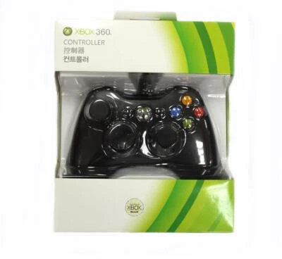 Controlador de juego Microsoft Xbox 360 con cable USB2.0 PC Windows 11/10/8/7/XP Gamepad! Foto 1 de 4