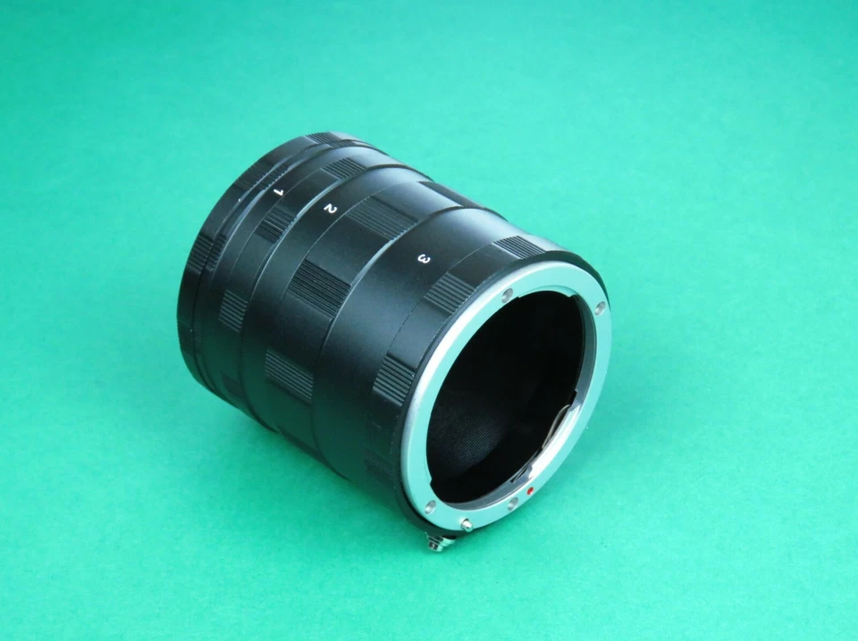 Macro Extension Tube Ring Nikon F for Nikon D3400, D3300, D3200, D3100, D3000 - Image 1 of 4