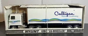 Vintage Nylint Culligan Water Semi Tractor Trailer Truck GMC 18 Wheeler - Picture 1 of 9