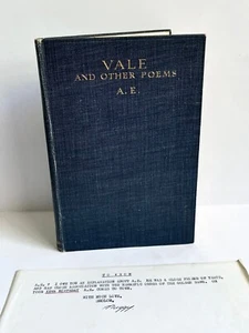 Vale and Other Poems by A.E. (George William Russell), 1931, Irish Mysticism - Picture 1 of 2