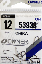Owner Haken CHIKA 53938 Angelhaken Forelle Karpfen