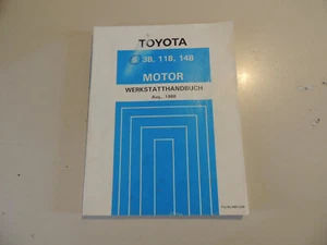1989 Werkstatthandbuch MOTOR Toyota Land Cruiser BJ 60 70 73 75 DYNA Coaster - Bild 1 von 12