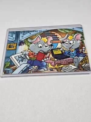 Ü ei Puzzle  Die Mega Mäuse im Internet Fieber  2001  oben rechts  mit BPZ - Bild 1 von 2