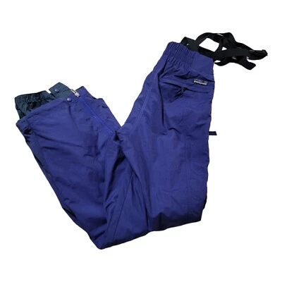 Pantalones de esquí y nieve vintage Patagonia para hombre baberos púrpura talla 30 poliéster 51884 Foto 1 de 4