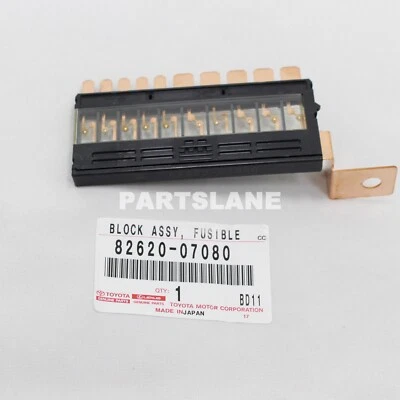 Bloque de eslabones fusibles originales Toyota Avalon Lexus ES350 OEM 82620-07080 Foto 1 de 2