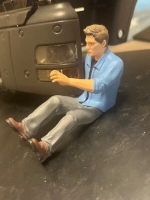 TAMIYA RC Tractor Scania man Truck Driver Figure 1/14 painted - limited stock - Image 1 of 4