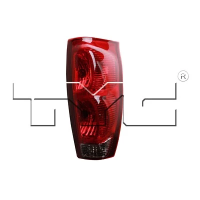 For 2002-2006 Chevrolet Avalanche 1500 Tail Light Assembly Right TYC 2003 2004 - Image 1 of 2