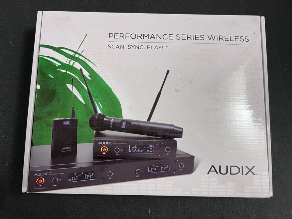New Audix AP41 OM2 L10 B Wireless Microphone System Lavalier 554-586MHz - Image 1 of 2