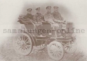 1. GROSSER STOEWER-WAGEN 1899 Postkarte PK AK Emil & Bernhard Stoewer - Picture 1 of 2