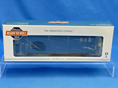 Athearn Ready To Roll - 50' FMC 5347 Box Car - CSX 142951 - ATH18661 - NEW - Image 1 of 4