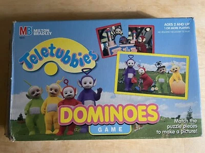 Vintage 1998 Teletubbies Dominoes Game- New, Open Box - Image 1 of 4