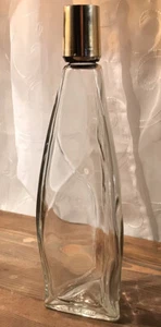 "Decantador con tapa de tornillo de botella transparente triangular alta 12-1/2""" - Imagen 1 de 11