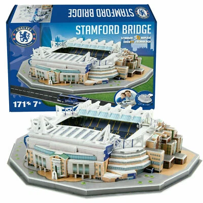 Chelsea Stamford Bridge 3D Puzzle Football Stadium Jigsaw Official Licensed - Image 1 of 3