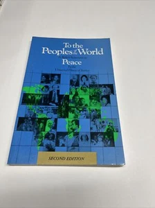 To the Peoples of the World: A Baha'i Statement on Peace Baha'i studies 1987 - Picture 1 of 8