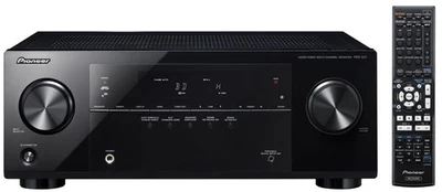 Pioneer VSX-521-K 5.1 Home Theater Receiver Glossy Black Stereo HDMI - Image 1 of 3
