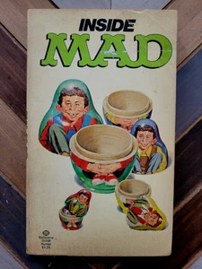 "INSIDE MAD" (1976) 21st Print of MAD #3 Ballantine Paperback Comic Digest - Picture 1 of 5