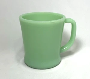 Fire King Jadeite Coffee Mug D Handle Milk Glass Vintage NICE! - Picture 1 of 8
