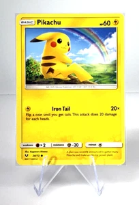 2017 Pokemon Pikachu 28/73 Shining Legends Regular Karte - Bild 1 von 8