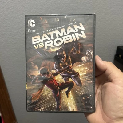 Batman vs Robin DVD 2015 DC Universe Original Movie NEW SEALED Foto 1 de 3